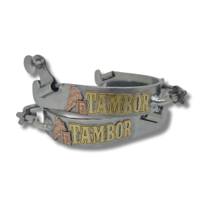 ESPORA INOX 2 ROSETAS CUSTOM TAMBOR