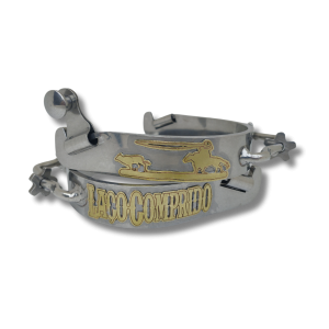 ESPORA INOX 2 ROSETAS CUSTOM LAÇO COMPRIDO